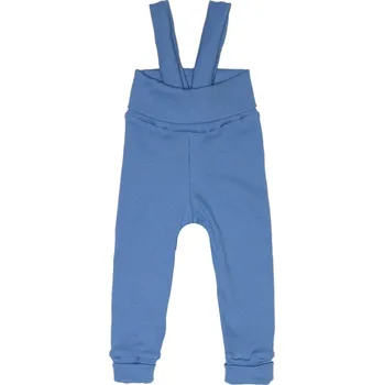 Tepláčky s traky ŽEBRO - nebesky modrá Velikost: 86