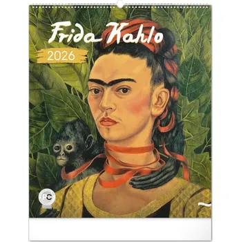 Kalendář Notique Nástěnný kalendář Frida Kahlo 2026
