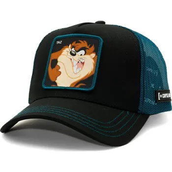 Kšiltovka Kšiltovka Capslab - Trucker Looney Tunes Trucker Taz - Black / Night Blue