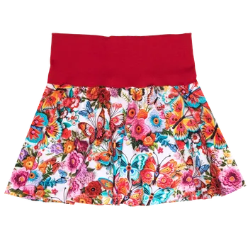 Dívčí sukně Sukně kolová - Motýlci Velikosti sukně: 116