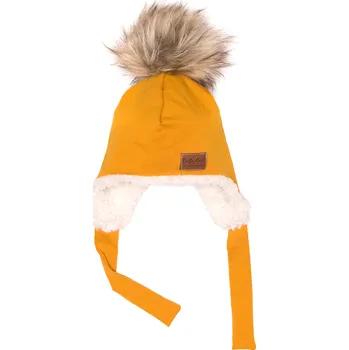 Čepice Ušanka - Medová Velikost: XXS
