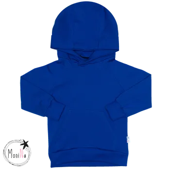 Dámská mikina Dámská mikina s kapucí Basic modrá Velikost: L, Druh: klasik