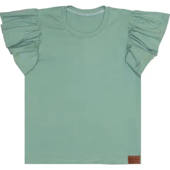 Tričko Basic s volánky - Mineral Velikost: 86