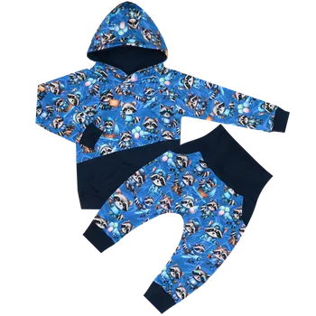 Tepláková souprava - Mývalové (kapuca) Velikost: 128