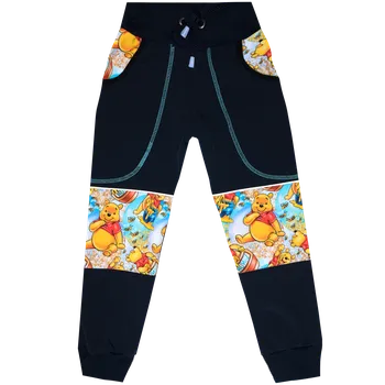 Chlapecké kalhoty Softshellové kalhoty s fleecem - Medvídek PÚ Velikost: 98