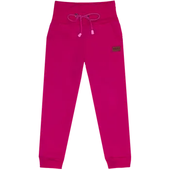 Tepláčky s kapsou zateplené - Fuchsie Velikost: 146