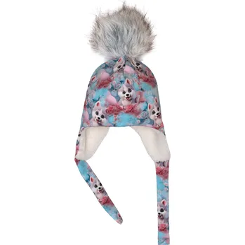 Čepice Ušanka - Pejsek Husky Velikost: XXS