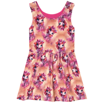 Laclové šatičky - Unicorni Velikost: 86