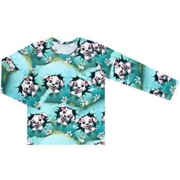 Pánské tričko Tričko dlouhý rukáv - Pejskové Velikost: 134