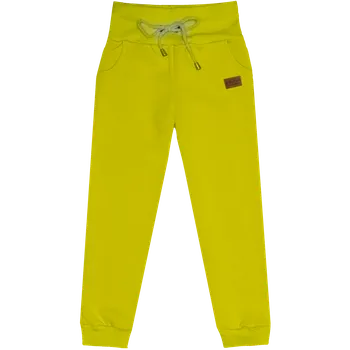 Tepláčky s kapsou zateplené - Kiwi Velikost: 92