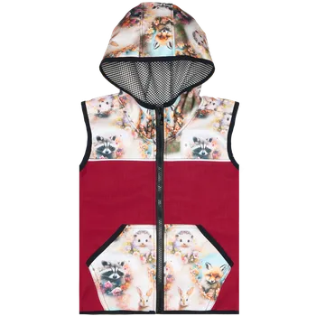 Chlapecká bunda Softshellová vesta jaro/podzim - Zvířátka Velikost: 134