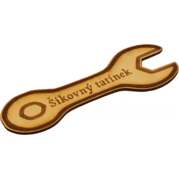 Žertovný předmět Dary dřeva Klíč - Šikovný tatínek