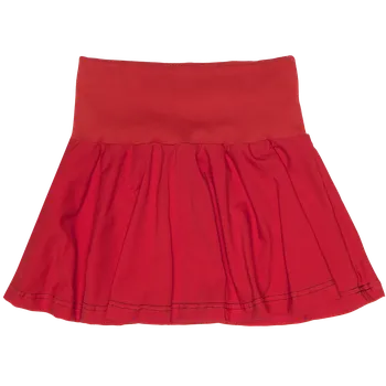 Dívčí sukně Sukně kolová - Červená Velikosti sukně: 116