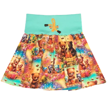 Dámská sukně Sukně řasená - Medvídci Velikosti sukně: 104