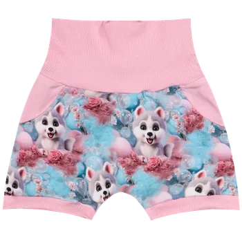 Kraťasy Baggy - Pejsek Husky Velikost: 80