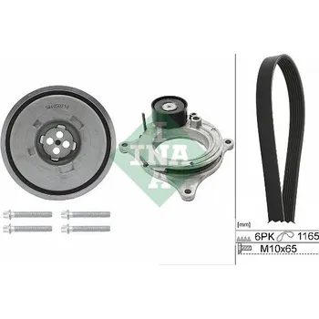 Sada žebrovaných klínových řemenů Schaeffler INA 529 0488 20