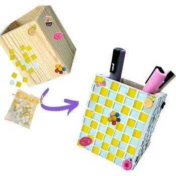 kreativní sada Mozaiková kreativní sada na stojánek na tužky – Cukroví Styl (ArtSets)