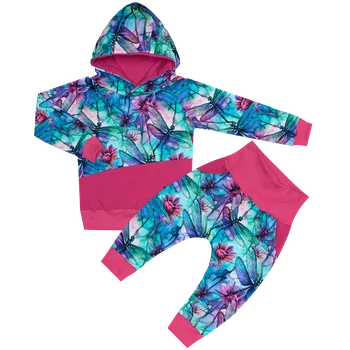 Tepláková souprava - Vážky (kapuca) Velikost: 104