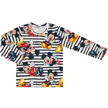 Pánské tričko Tričko dlouhý rukáv - Mickey proužky Velikost: 146