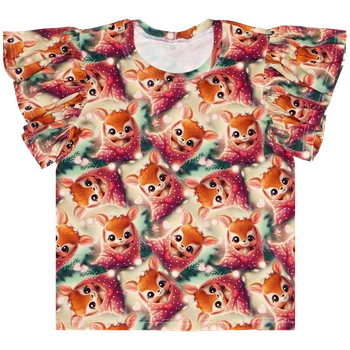 Kojenecké oblečení Tričko s volánky - Zvířátko Velikost: 122