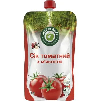 Rajčatová šťáva s dužinou 1l Garden Gadz