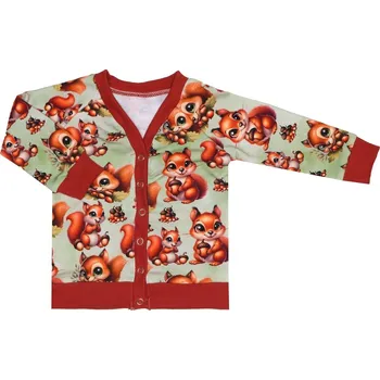 Kojenecký kabátek - Veverky Velikost: 80