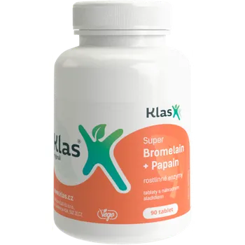 Přírodní produkt Klas Super Bromelain + Papain