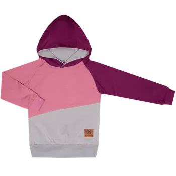 Mikina s kapucí - TRIO Borůvka Velikost: 146