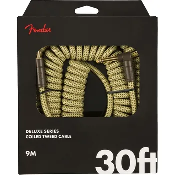 Hudební nástroj Fender Deluxe Coil 9 m Rovný - Lomený Nástrojový kabel