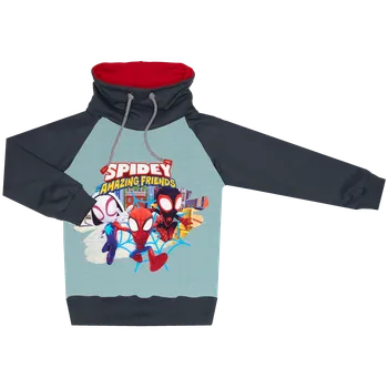 Mikina se stojáčkem - Spidey Velikost: 92