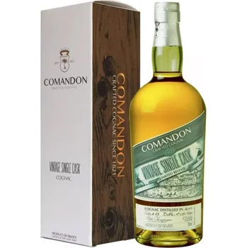 Brandy Comandon Single Cask 2011 Petite Champagne 41,5% 0,7l (karton)