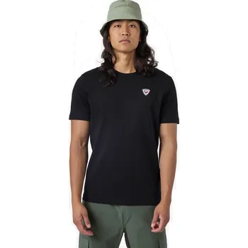 Pánské triko Rossignol Logo Plain Tee Black RLKMY02-200 25/26