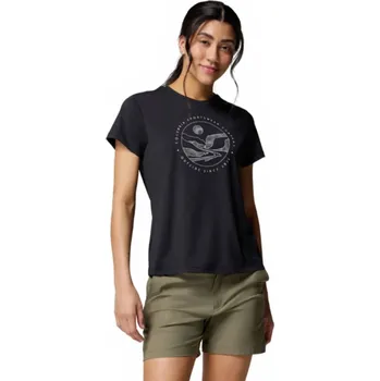 Dámské tričko Columbia Sloan Ridge™ Graphic SS Tee W 2077451011 - black/linear landscape XS