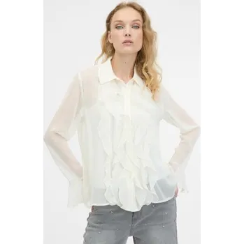 Dámská košile Krémová dámská halenka