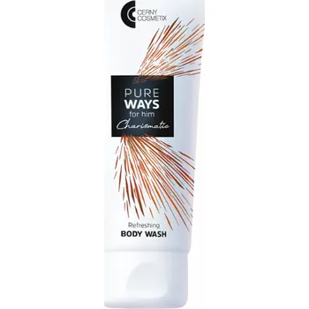 Sprchový gel Eurona Hydratační sprchový gel PURE WAYS for him Charismatic 250 ml (Jemně čistí pokožku těla.)