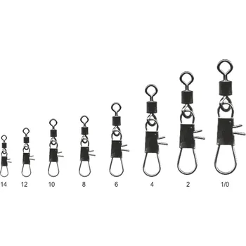 Mistrall karabinka s obratlíkem Rolling Swivel, vel. 2, 18 kg, 10ks/bal