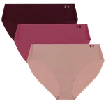 Kalhotky Under Armour SOLID 3er Pack Slip Women 1383897-673 Velikost XS