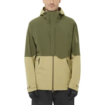 Pánská větrovka Salomon Outerpath Pro 2.5L Jkt M LC2643300 - gray green/grape leaf L