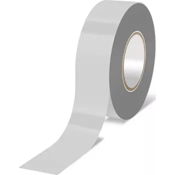 Izolační páska Dedra 12VTB1910 Elektrická izolační páska PVC bílá 19mmx10m