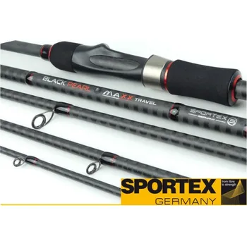 Přívlačový prut Sportex Black Pearl MAXX travel 240cm / 40g 4-díl