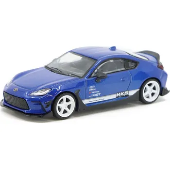 autíčko Toyota GR86 HKS 1:64 - TARMAC Models Toyota GR 86 HKS - kovový model auta 1/64