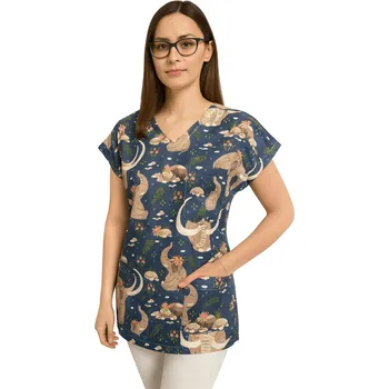 Zdravotnický oděv Sesterská halena MAMUTI - MÓDA PRO ZDRAVOTNÍKY Velikost: S H-744-S