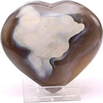 Drahý kámen Magieprirody.cz Srdce Jaspis 80 x 73 mm 210 g přírodní kámen #K1416