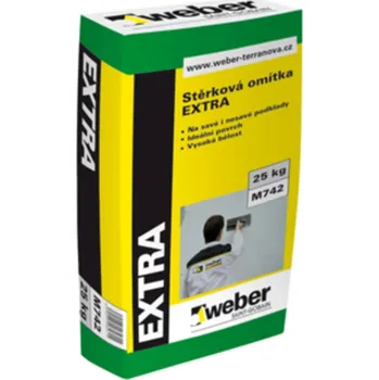 Omítka Weber EXTRA - 25 kg 25 kg (ks) - množstevní sleva při odběru nad 15 000 Kč