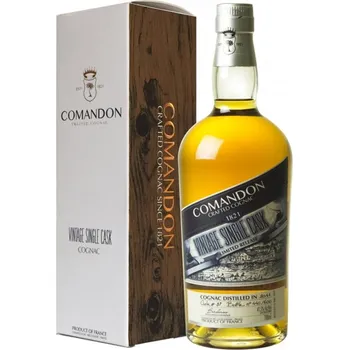 Brandy Comandon Single Cask 2011 Borderies 41,5% 0,7l (karton)