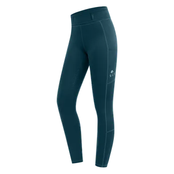 Jezdecké oblečení Jezdecké legíny ELT Ella zimní Petrol D48