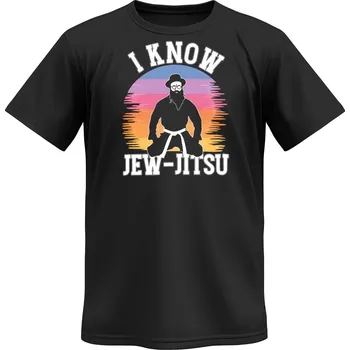 Pánské tričko Tričko I Know Jew-Jitsu
