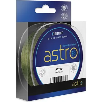 Delphin ASTRO 8 zelená|0,21mm 14,2kg 1300m