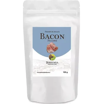 Pamlsek pro psa BOHEMIA polštářky pamlsky pro psy slanina 100g (Plněné pamlsky pro psa)