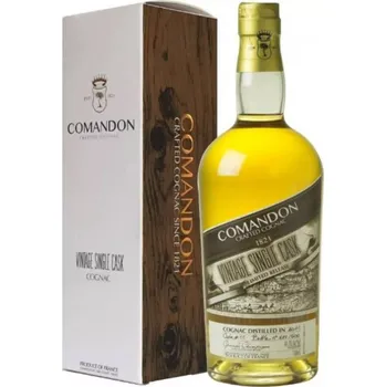 Brandy Comandon Single Cask 2012 Grande Champagne 41,5% 0,7l (karton)